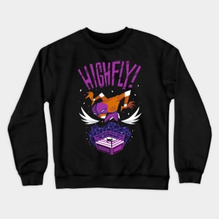 Highfly! (purple) Crewneck Sweatshirt